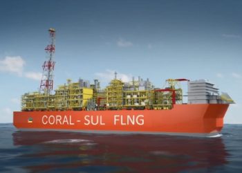 Africa’s first floating gas plant arrives in Mozambique