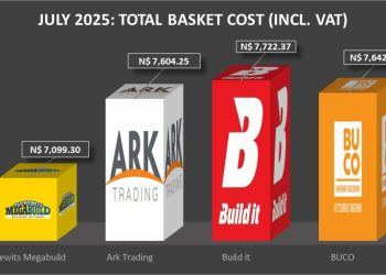 Pupkewitz Megabuild offers cheapest basket for July 2025 building materials
