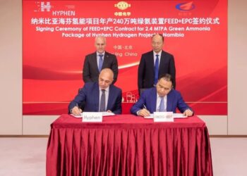 Hyphen awards China’s CC7 contract to build 3GW green ammonia plant in Namibia