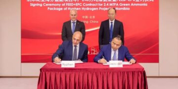 Hyphen awards China’s CC7 contract to build 3GW green ammonia plant in Namibia