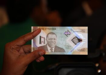 Only one bank dispensing N$60 Hage G. Geingob commemorative note