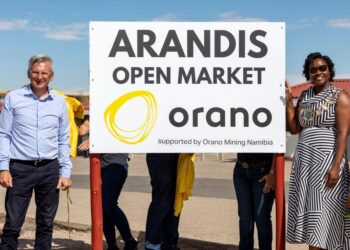 Orano refurbishes Arandis Open Market to support local businesses