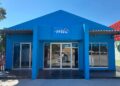 MTC3 - The Brief | Namibia's Leading Business & Financial News Blue MT C storefront with a peaked roof, glass doors, and 'make the connection' logo above the entrance.