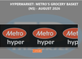 Header banner for an article: 'HYPERMARKET: METRO'S GROCERY BASKET (N$) - AUGUST 2026' above a framed image of Metro hyper logos and a price tag reading 1,010.80.