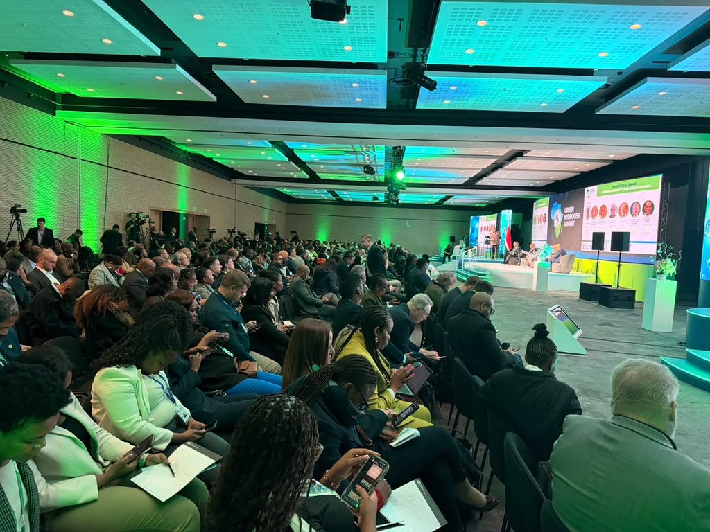 WhatsApp Image 2026-09-15 at 33950 PM - The Brief | Namibia's Leading Business & Financial News Large conference hall with a panel on stage and a crowded audience listening.