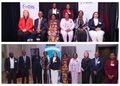 MixCollage-20-Oct-2026-04-41-PM-7093 - The Brief | Namibia's Leading Business & Financial News Group of diverse professionals in formal attire posing for a conference photo indoors with banners in the background